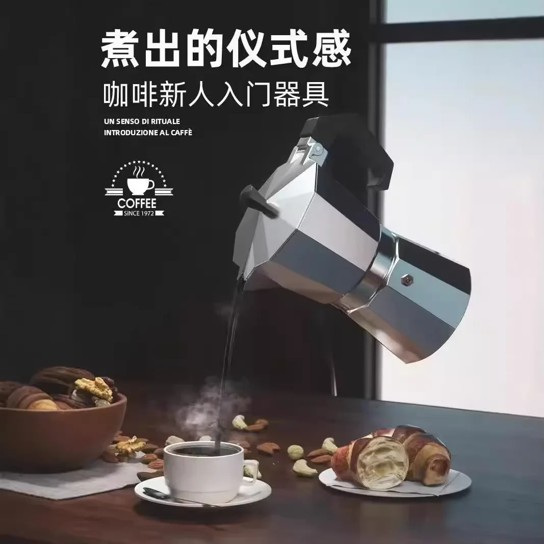 Coffee Maker Moka Pot 50ml-600 - đánh giá và giá Coffee Tea Chocolate