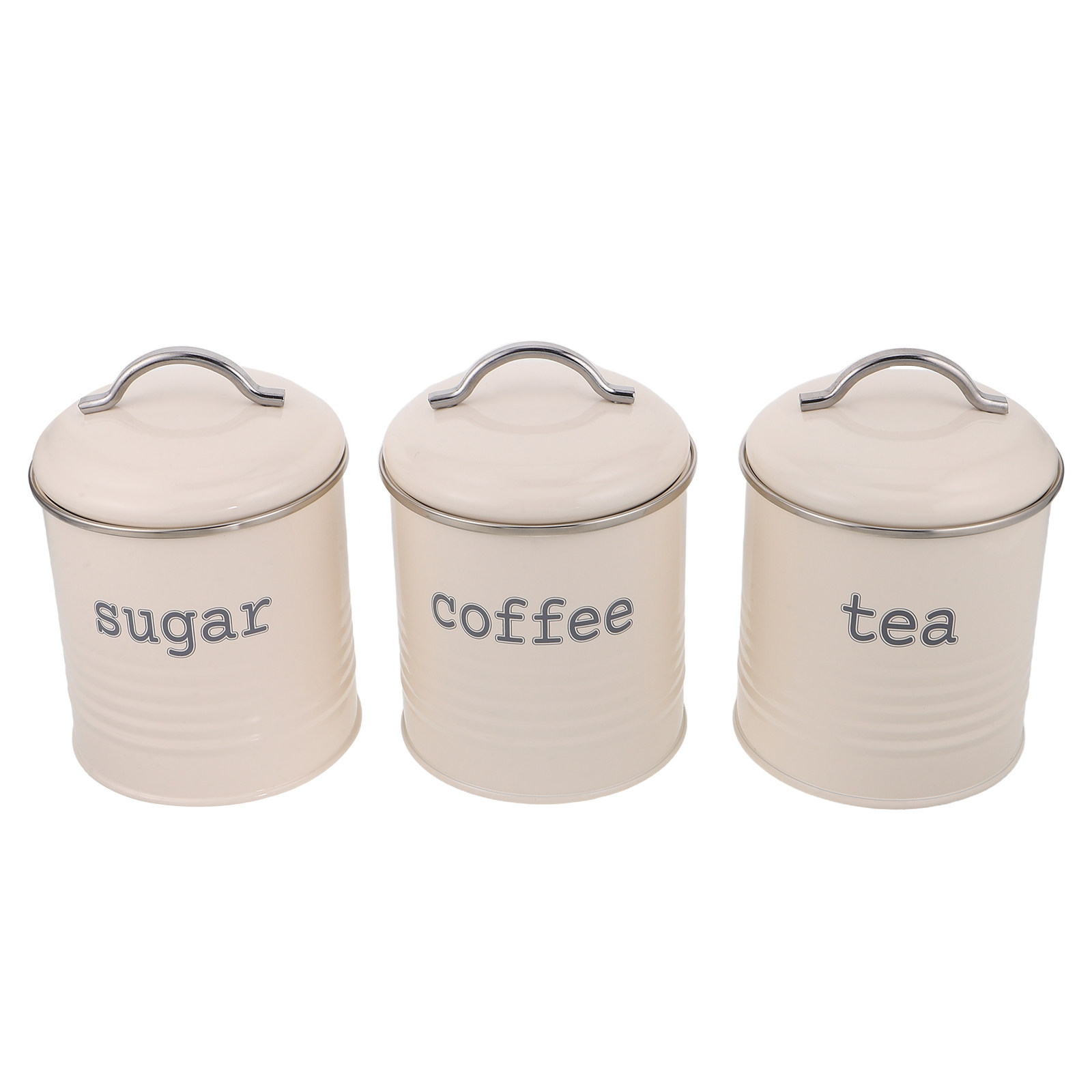 3Pcs Sealed Coffee Bean Contai - đánh giá và giá Tea Coffee Sugar Container