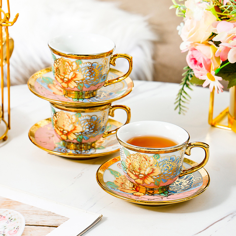 14 Piece Set Household Europea - đánh giá và giá Coffee Tea English