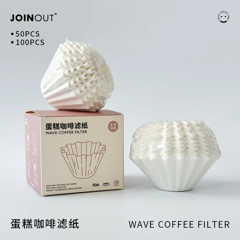 50/100pcs Hand Brewed Coffee F - đánh giá và giá Coffee Tea Paper Cups